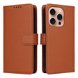 For iPhone 16 Pro BETOPNICE BN-005 2 in 1 Detachable Imitate Genuine Leather Phone Case(Brown) - iPhone 16 Pro Cases by BETOPNICE | Online Shopping South Africa | PMC TechLife | Buy Now Pay Later Mobicred