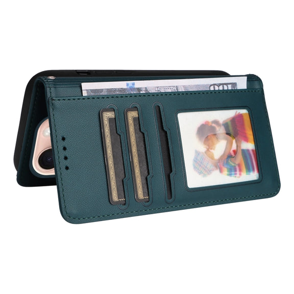For iPhone 16 Pro BETOPNICE BN-005 2 in 1 Detachable Imitate Genuine Leather Phone Case(Blue)