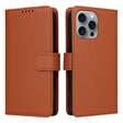 For iPhone 16 Pro Max BETOPNICE BN-005 2 in 1 Detachable Imitate Genuine Leather Phone Case(Brown) - iPhone 16 Pro Max Cases by BETOPNICE | Online Shopping South Africa | PMC TechLife | Buy Now Pay Later Mobicred