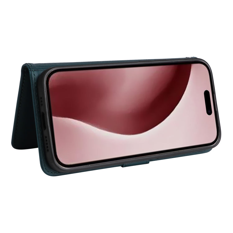 For iPhone 16 Pro Max BETOPNICE BN-005 2 in 1 Detachable Imitate Genuine Leather Phone Case(Blue)