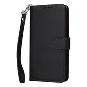 For iPhone 16e BETOPNICE BN-005 2 in 1 Detachable Imitate Genuine Leather Phone Case(Black)