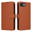 For iPhone 16e BETOPNICE BN-005 2 in 1 Detachable Imitate Genuine Leather Phone Case(Brown) - free shipping - PMc TechLife - Order now!