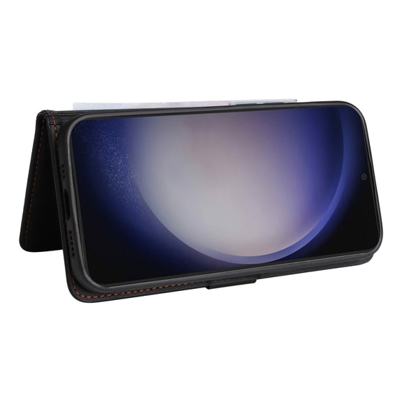 For Samsung Galaxy S24 5G BETOPNICE BN-005 2 in 1 Detachable Imitate Genuine Leather Phone Case(Black)