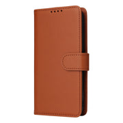 For Samsung Galaxy S24+ 5G BETOPNICE BN-005 2 in 1 Detachable Imitate Genuine Leather Phone Case(Brown)