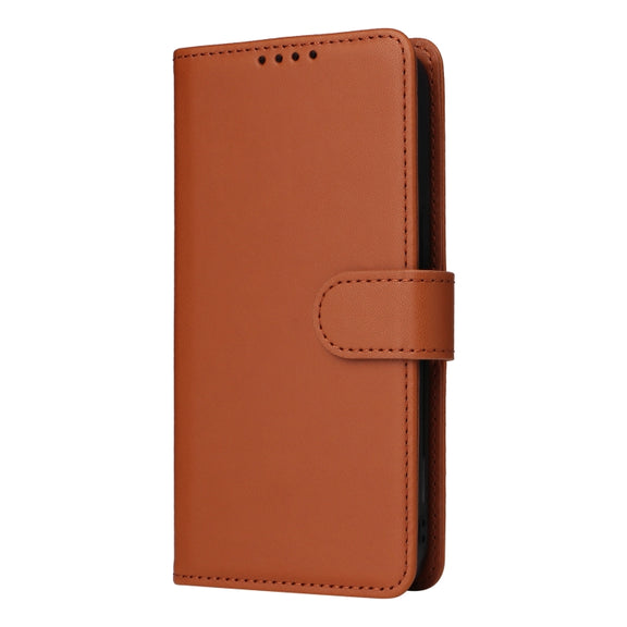For Samsung Galaxy S24+ 5G BETOPNICE BN-005 2 in 1 Detachable Imitate Genuine Leather Phone Case(Brown)