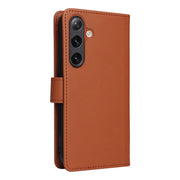For Samsung Galaxy S24+ 5G BETOPNICE BN-005 2 in 1 Detachable Imitate Genuine Leather Phone Case(Brown)
