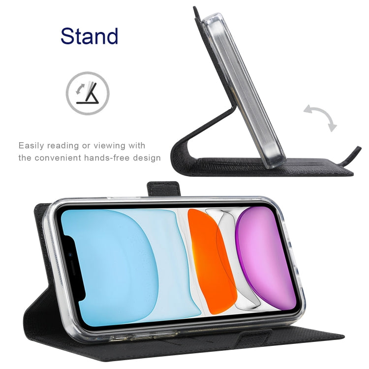 For iPhone 15 Pro Max ViLi K Series Dual-side Buckle Magsafe Leather Phone Case(Black)