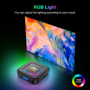 HK1 RBOX K8 8K Android 13.0 Smart TV Box with Remote Control, 4GB+32GB, RK3528 Quad-Core(AU Plug)