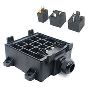 12V 5 Pin Car RV Water-resistant Fuse Relay Box Car Modified Multi-Light Control Fuse Box