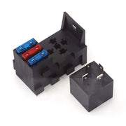 12V 5 Pin Car RV Engine Compartment Multi-Way Fuse Holder 3 Ways With Relay Holder