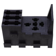 12V 4 Pin Car RV Engine Compartment Multi-Way Fuse Holder 3 Ways With Relay Holder