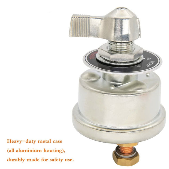 300A Car Ships RV High Current Battery Cut-Off Switch Battery Power Isolator With Accessories