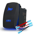 12 20A / 24V 10A Car Horn Rocker Switch with Jumper Set - free shipping - PMC TechLife - Order now!