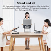 Lenovo Thinkplus Desktop Laptop Cooling Holder L40(Silver)