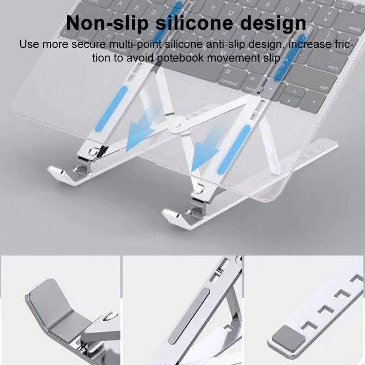 Lenovo Thinkplus Desktop Laptop Folding Holder CT10(Silver)