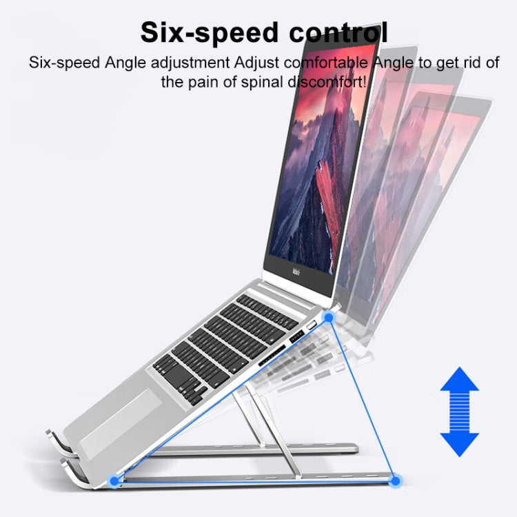 Lenovo Thinkplus Desktop Laptop Folding Holder CT10(Silver)