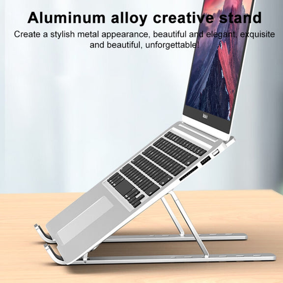 Lenovo Thinkplus Desktop Laptop Folding Holder CT10(Silver)