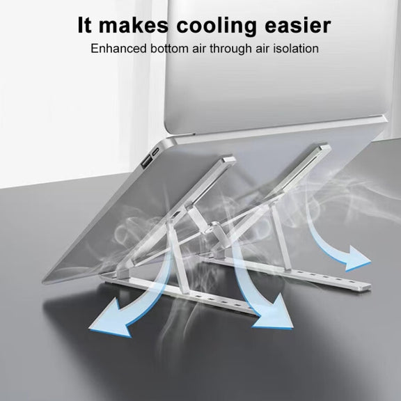 Lenovo Thinkplus Desktop Laptop Folding Holder CT10(Silver)