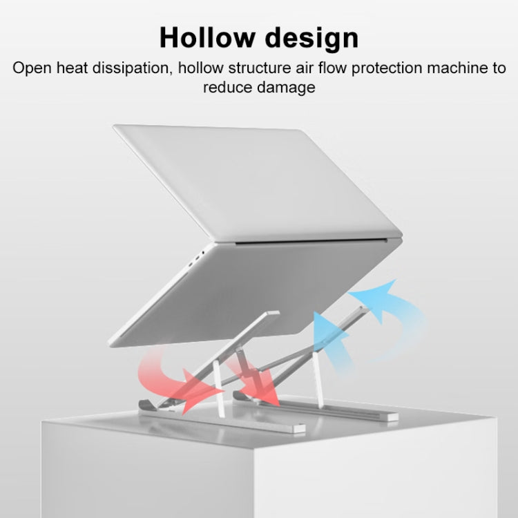 Lenovo Thinkplus Desktop Laptop Folding Holder XT6(Dark Grey)