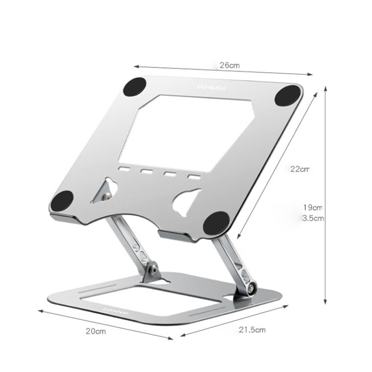 Lenovo Thinkplus Desktop Laptop Holder XT10(Dark Grey)