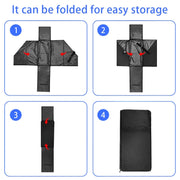 Oxford Cloth Car Trunk Folding Bicycle Storage Box without Dust Cover(Black)