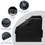 Oxford Cloth Car Trunk Folding Bicycle Storage Box without Dust Cover(Black)