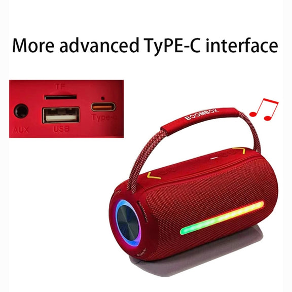 T&G X360 20W RGB Colorful Bluetooth Speaker Portable Outdoor 3D Stereo Speaker(Camouflage)