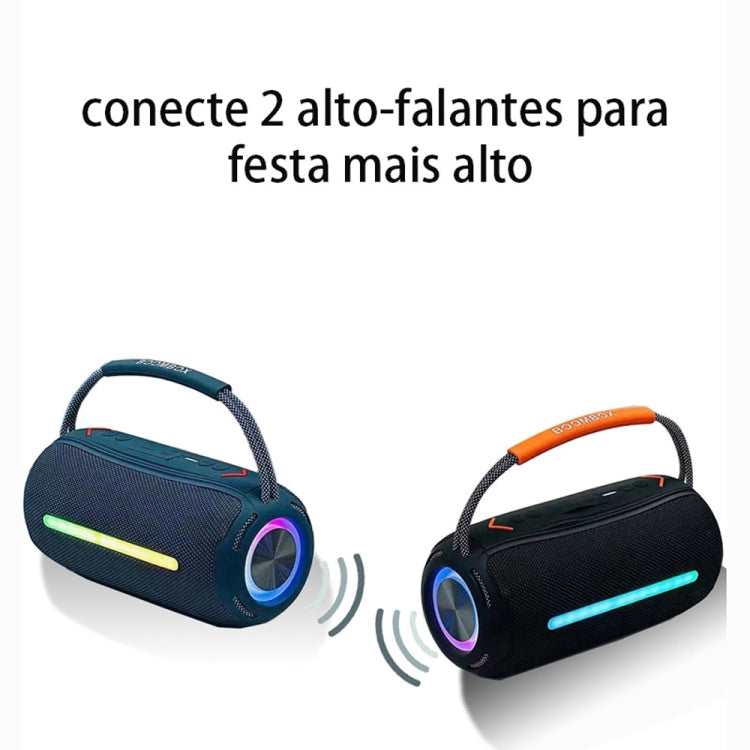 T&G X360 20W RGB Colorful Bluetooth Speaker Portable Outdoor 3D Stereo Speaker(Camouflage)