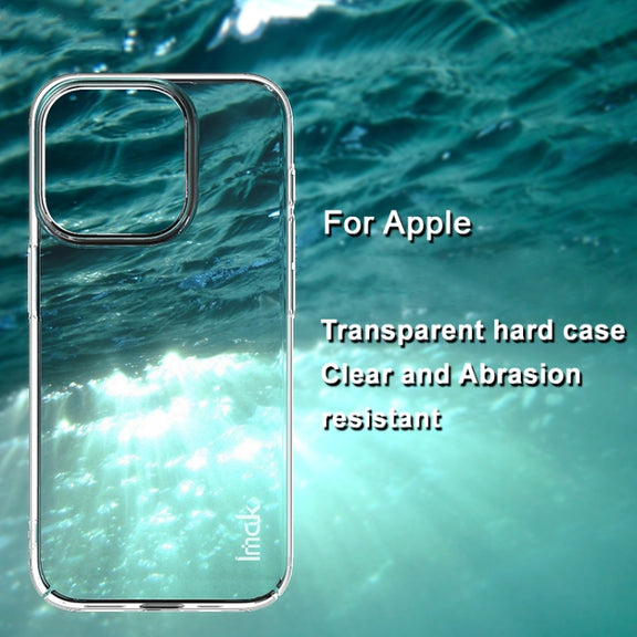 For iPhone 15 Pro Max IMAK Wing II Wear-resisting Crystal Phone Case