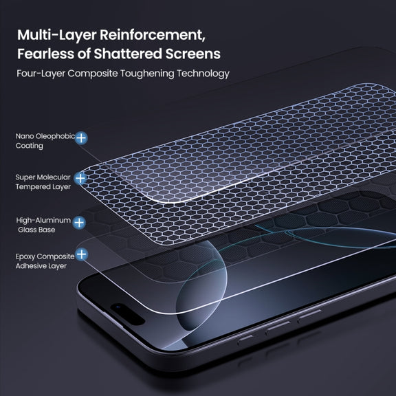 For iPhone 16 Pro NILLKIN H+Pro 0.2mm 9H Explosion-proof Tempered Glass Film