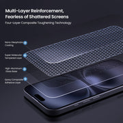For iPhone 16 NILLKIN H+Pro 0.2mm 9H Explosion-proof Tempered Glass Film