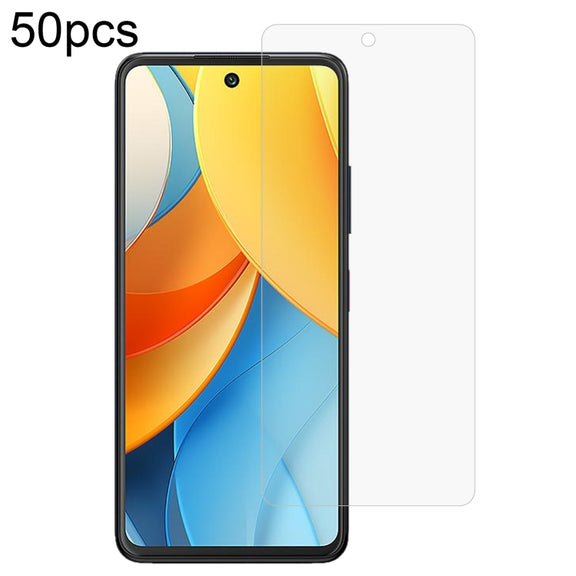 For ZTE Axon 60 Lite 50pcs 0.26mm 9H 2.5D Tempered Glass Film