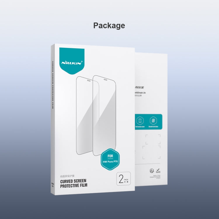 For Huawei Pura 70 NILLKIN Impact Resistant CurvedSurface Film