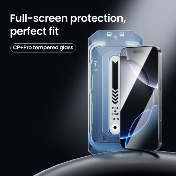 For iPhone 16 Pro NILLKIN CP+Pro Explosion-proof Tempered Glass Film