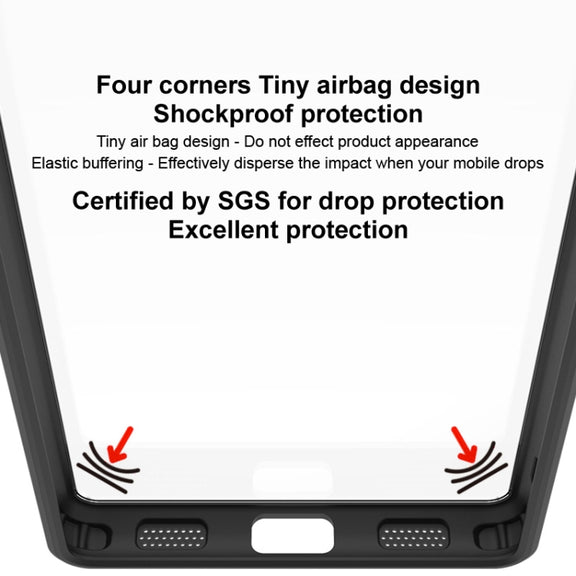 For Asus ROG Phone 8 / 8 Pro imak UX-9A Series Four-corner Airbag Shockproof Phone Case