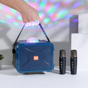 T&G TG543 Colorful Integrated Handheld Karaoke Wireless Bluetooth Speaker(Grey)
