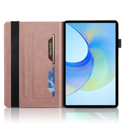 For Honor Pad X9 / X8 Pro Tree Life Series Embossed Leather Tablet Case(Rose Gold)