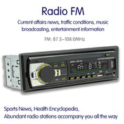 JSD-530 Bluetooth 5.0 Car MP3 Player Support FM / Smart Voice Assistant / Mobile APP