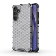 For Samsung Galaxy A35 5G Shockproof Honeycomb PC + TPU Protective Phone Case(White) - Galaxy Phone Cases by PMC TechLife | Online Shopping South Africa | PMC TechLife