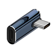 8 Pin to USB-C / Type-C Male Adapter Supports Charging & Data Transmission, Style:Middle Bend