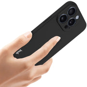 For iPhone 15 Pro Max imak UC-4 Series Straight Edge TPU Phone Case(Black)