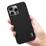 For iPhone 15 Pro Max IMAK LX-5 Series Shockproof PC + PU + TPU Protective Phone Case(Cross Texture)