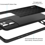 For iPhone 15 Pro Max IMAK LX-5 Series Shockproof PC + PU + TPU Protective Phone Case(Cross Texture)