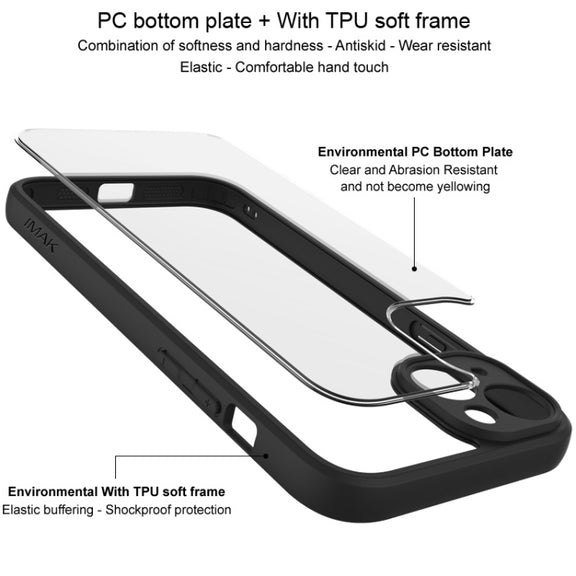 For iPhone 15 Pro Max imak UX-9A Series Four-corner Airbag Shockproof Phone Case