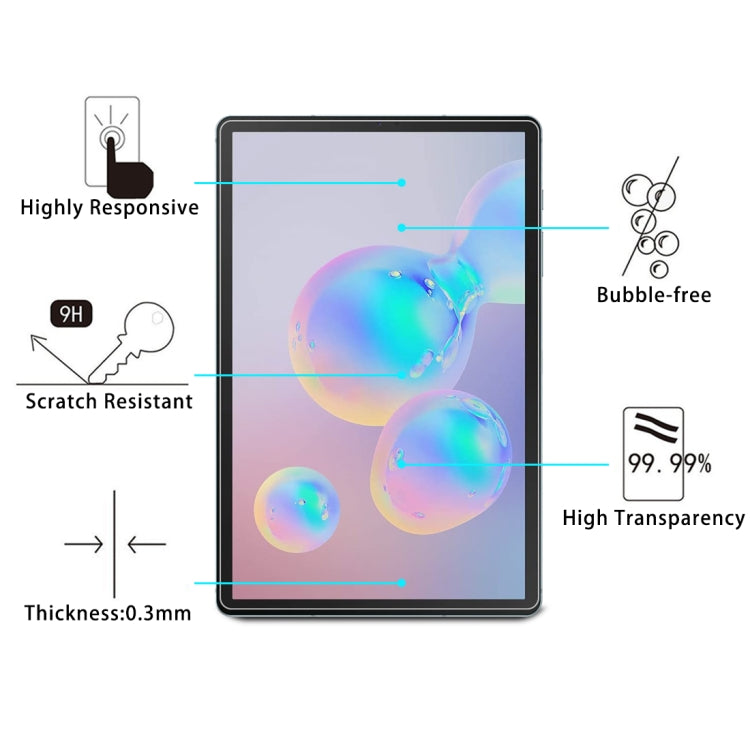 For Samsung Galaxy Tab S7+ / S9 FE+ 9H HD Explosion-proof Tempered Glass Film