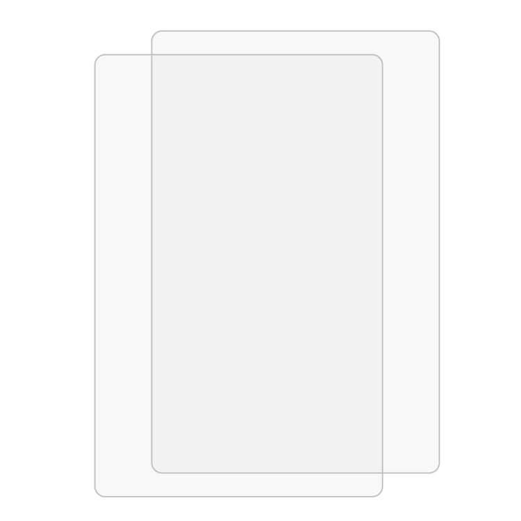For Samsung Galaxy Tab S7+ / S9 FE+ 2pcs 9H HD Explosion-proof Tempered Glass Film