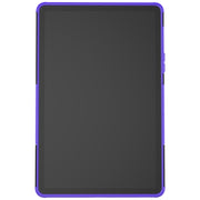 For Samsung Galaxy Tab S9 / S7 / S8 Tire Texture TPU + PC Tablet Case(Purple)