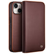 For iPhone 15 Plus QIALINO Classic Gen2 Genuine Leather Phone Case(Brown) - iPhone 15 Plus Cases by QIALINO | Online Shopping South Africa | PMC TechLife | Buy Now Pay Later Mobicred