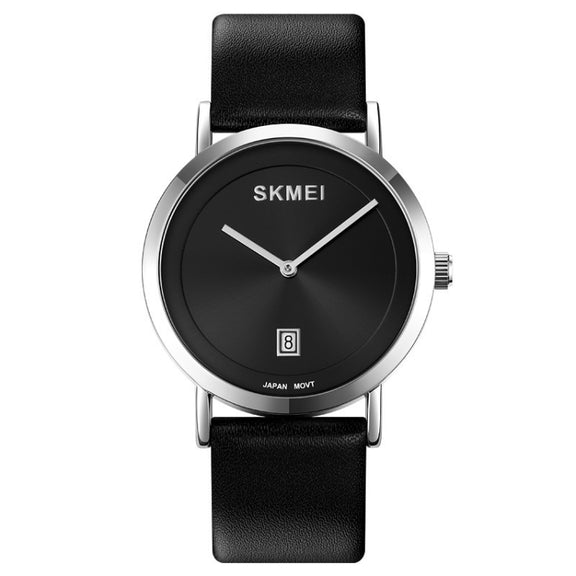 SKMEI 1907 Multifunctional Men 30M Water-resistant Fashion Quartz Digital Wrist Watch(Silver)