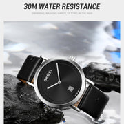 SKMEI 1907 Multifunctional Men 30M Water-resistant Fashion Quartz Digital Wrist Watch(Silver)